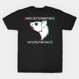 Not Just Another Rat In The Race (Glitched Version) T-Shirt